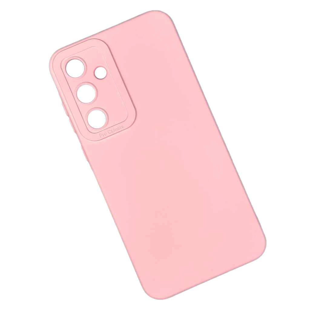 Чехол (накладка) Samsung A355 Galaxy A35 / A356 Galaxy A35 5G, Original Soft Case, Light Pink, Розовый - № 1 Чехол (накладка) Samsung A355 Galaxy A35 / A356 Galaxy A35 5G, Original Soft Case, Light Pink, Розовый - № 1