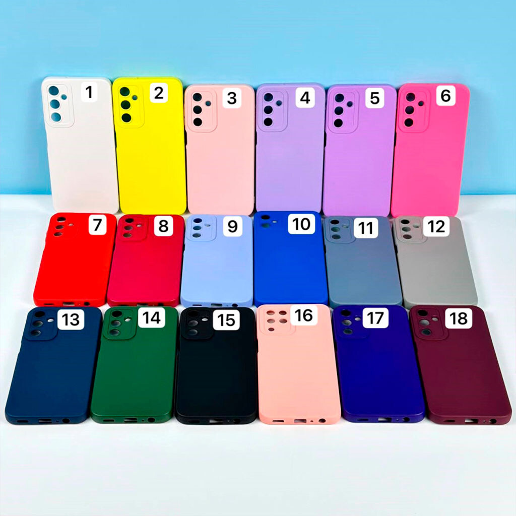 Чехол (накладка) Xiaomi Poco C75 / Redmi 14C / Redmi A4, Original Soft Case, Dark Red, Красный - № 8 Чехол (накладка) Xiaomi Poco C75 / Redmi 14C / Redmi A4, Original Soft Case, Dark Red, Красный - № 8