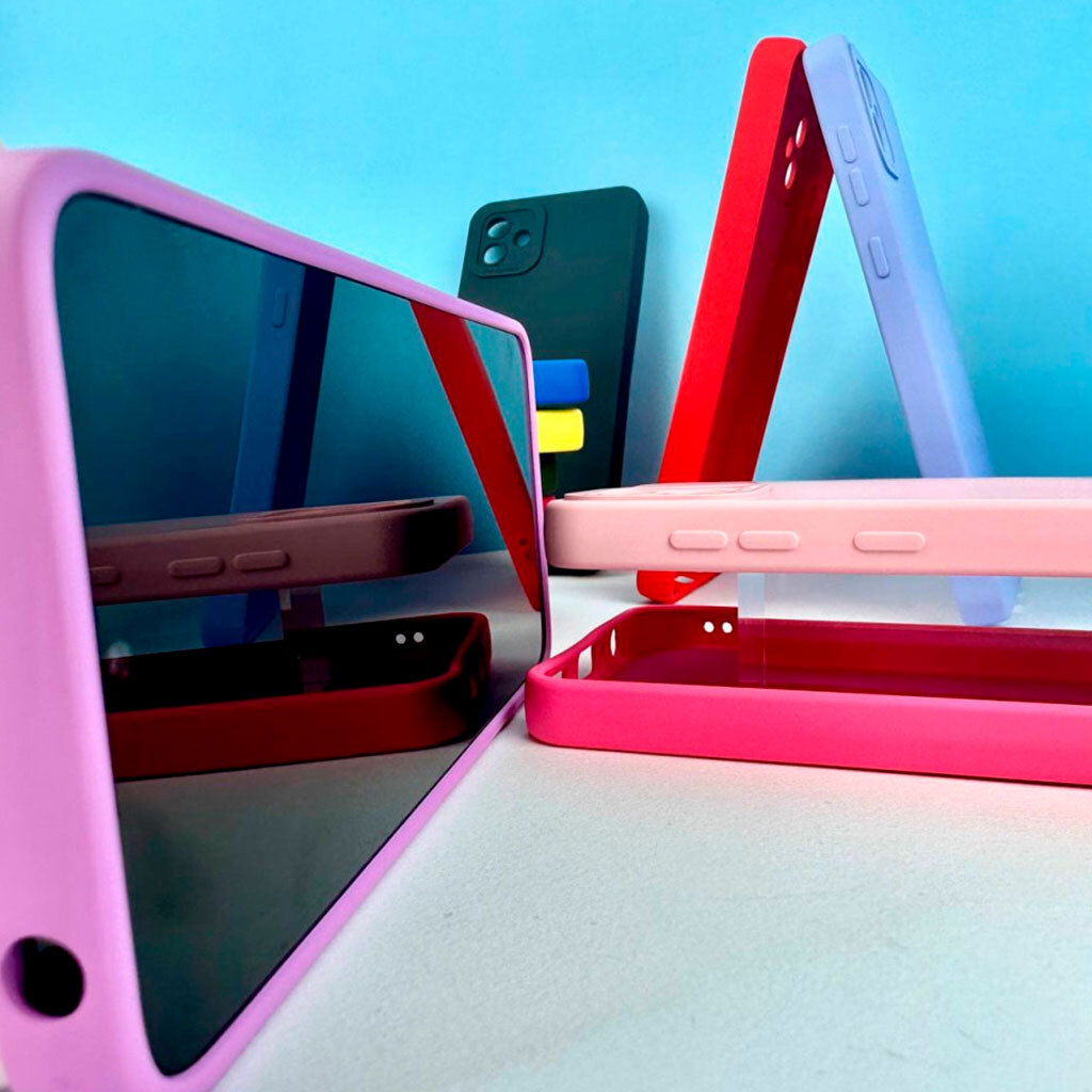 Чехол (накладка) Xiaomi Redmi Note 11 / Redmi Note 11S, Original Soft Case, Fuchsia, Розовый - № 4 Чехол (накладка) Xiaomi Redmi Note 11 / Redmi Note 11S, Original Soft Case, Fuchsia, Розовый - № 4