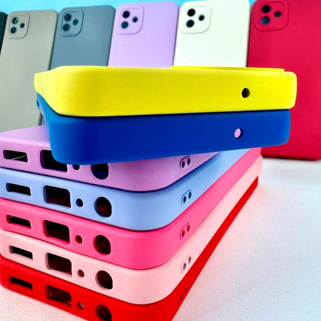 Чехол (накладка) Xiaomi Redmi Note 14 Pro 4G, Original Soft Case, Fuchsia, Розовый - № 6 Чехол (накладка) Xiaomi Redmi Note 14 Pro 4G, Original Soft Case, Fuchsia, Розовый - № 6