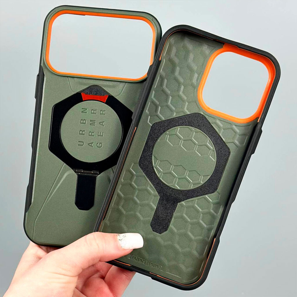 Чехол (накладка) Apple iPhone 14 Pro Max, UAG Urban Armor Gear, Черный - № 2 Чехол (накладка) Apple iPhone 14 Pro Max, UAG Urban Armor Gear, Черный - № 2
