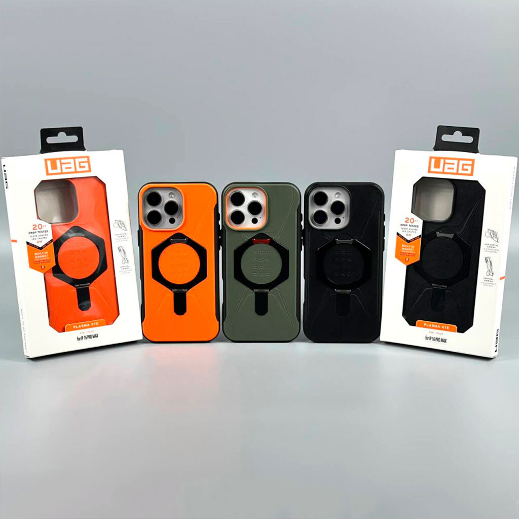 Чехол (накладка) Apple iPhone 17 Pro, UAG Urban Armor Gear, Оранжевый - № 8 Чехол (накладка) Apple iPhone 17 Pro, UAG Urban Armor Gear, Оранжевый - № 8