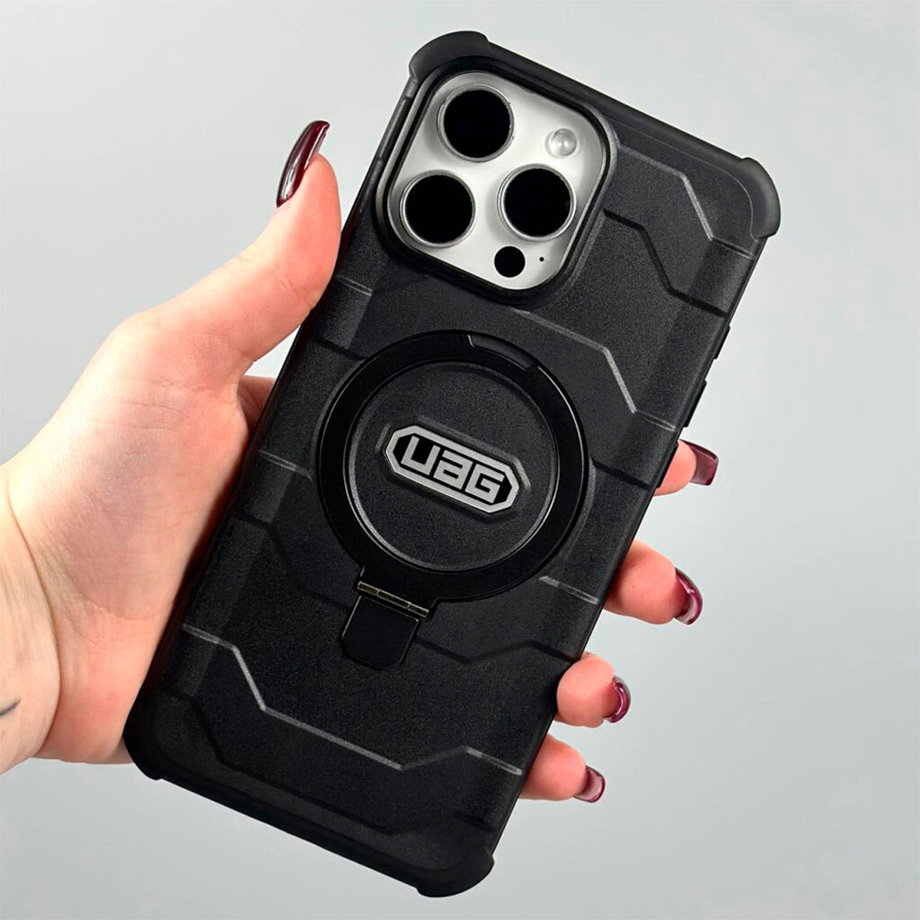Чехол (накладка) Apple iPhone 14 Pro, UAG Pathfinder Stand, Черный - № 3 Чехол (накладка) Apple iPhone 14 Pro, UAG Pathfinder Stand, Черный - № 3