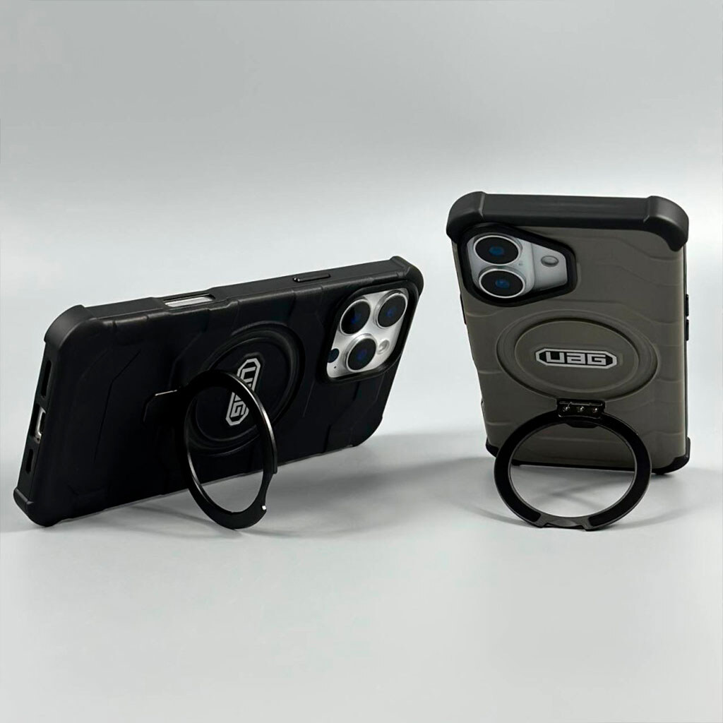 Чехол (накладка) Apple iPhone 15 Pro Max, UAG Pathfinder Stand, Серый - № 6 Чехол (накладка) Apple iPhone 15 Pro Max, UAG Pathfinder Stand, Серый - № 6