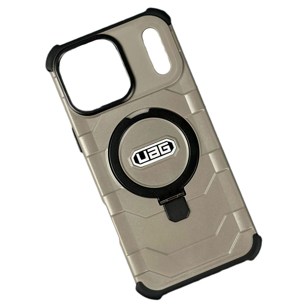 Чехол (накладка) Apple iPhone 17 Pro, UAG Pathfinder Stand, Серый - № 1 Чехол (накладка) Apple iPhone 17 Pro, UAG Pathfinder Stand, Серый - № 1