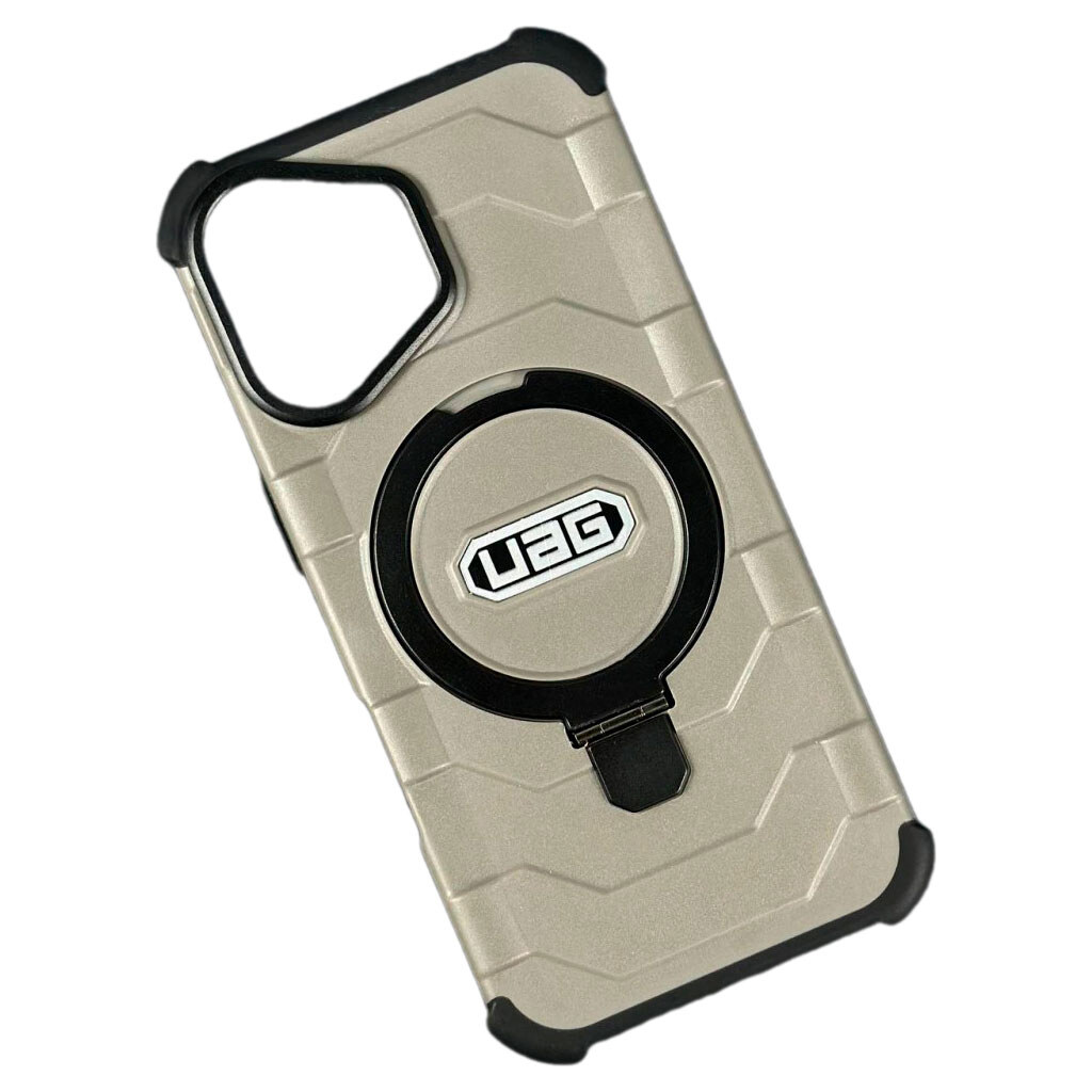 Чехол (накладка) Apple iPhone 17, UAG Pathfinder Stand, Серый - № 1 Чехол (накладка) Apple iPhone 17, UAG Pathfinder Stand, Серый - № 1