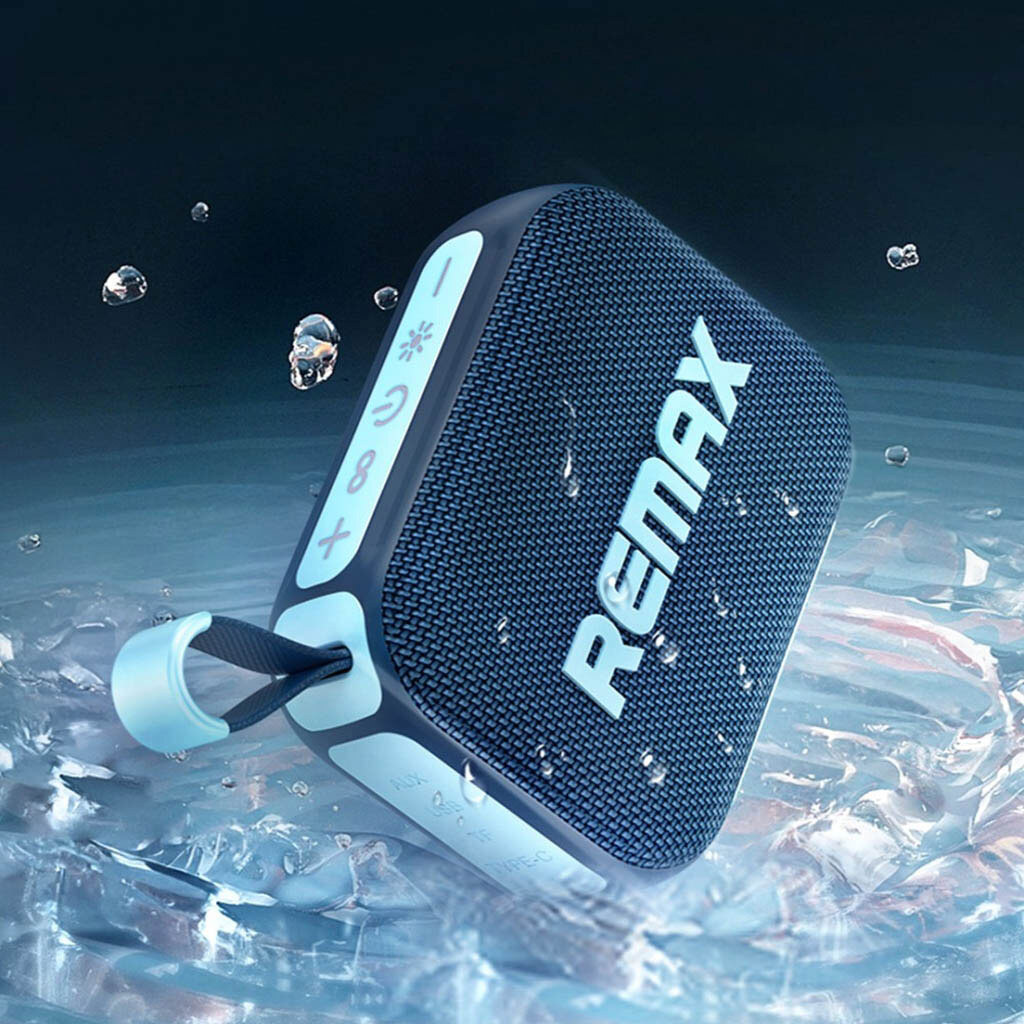 Портативная колонка Remax RB-M7 Waterproof, Серый - № 4 Портативная колонка Remax RB-M7 Waterproof, Серый - № 4