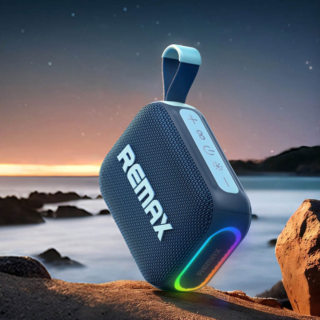 Портативная колонка Remax RB-M7 Waterproof, Серый - № 6 Портативная колонка Remax RB-M7 Waterproof, Серый - № 6