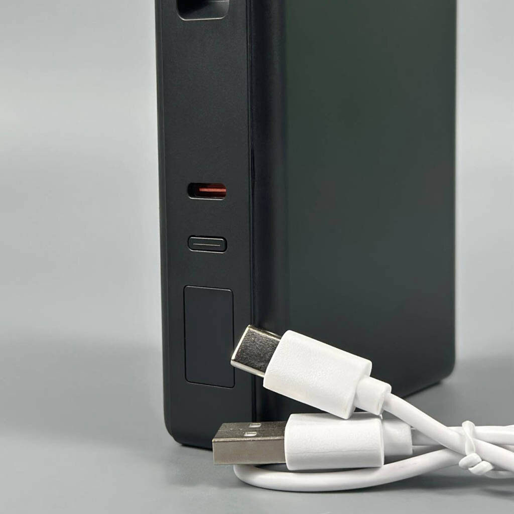 Портативна батарея (Power Bank) WUW Y155, 20000 mAh, Чорний - № 2 Портативна батарея (Power Bank) WUW Y155, 20000 mAh, Чорний - № 2