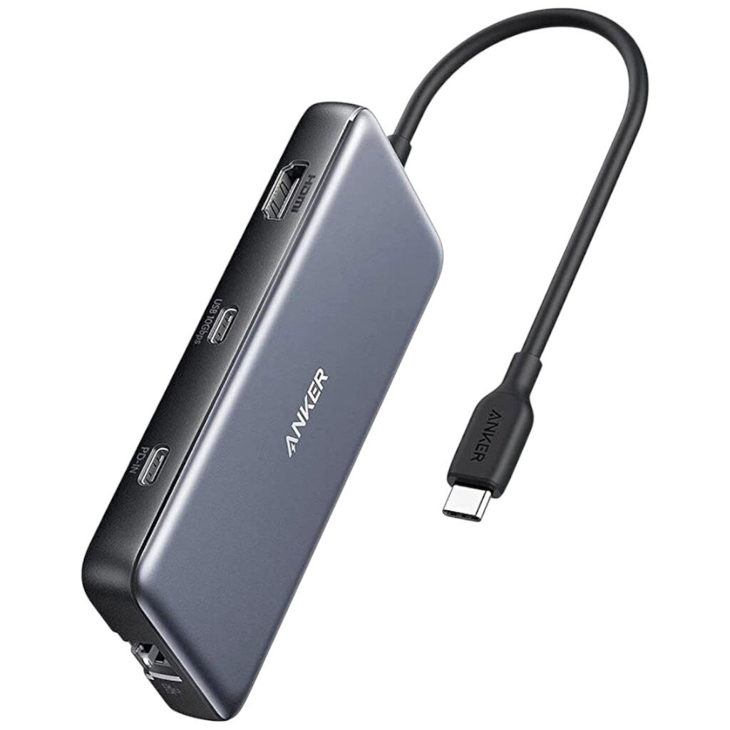 USB-хаб Anker USB-C, Чорний - № 1 USB-хаб Anker USB-C, Чорний - № 1