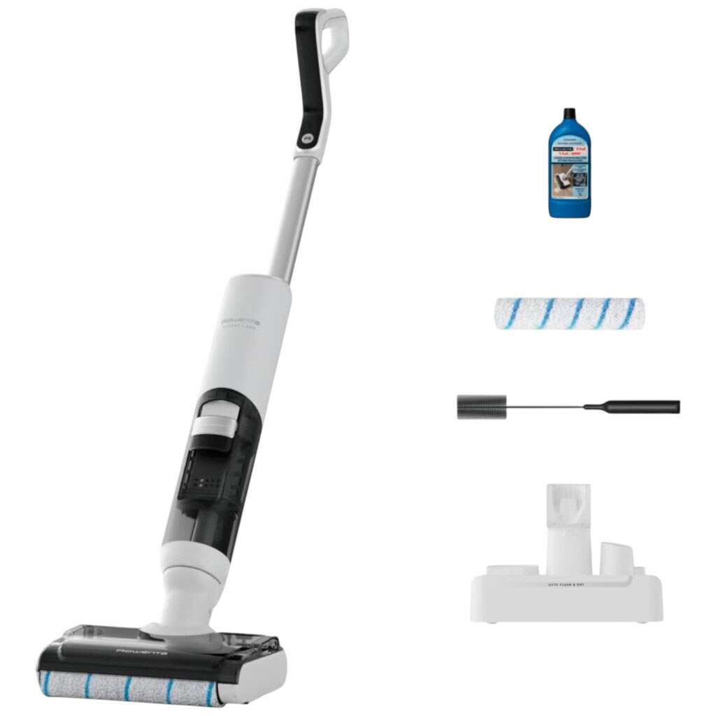 Акумуляторний миючий пилосос Rowenta X-Clean 5 Pro, Білий - № 1 Акумуляторний миючий пилосос Rowenta X-Clean 5 Pro, Білий - № 1