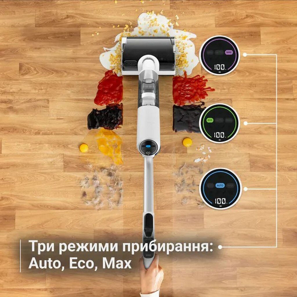 Акумуляторний миючий пилосос Rowenta X-Clean 5 Pro, Білий - № 7 Акумуляторний миючий пилосос Rowenta X-Clean 5 Pro, Білий - № 7