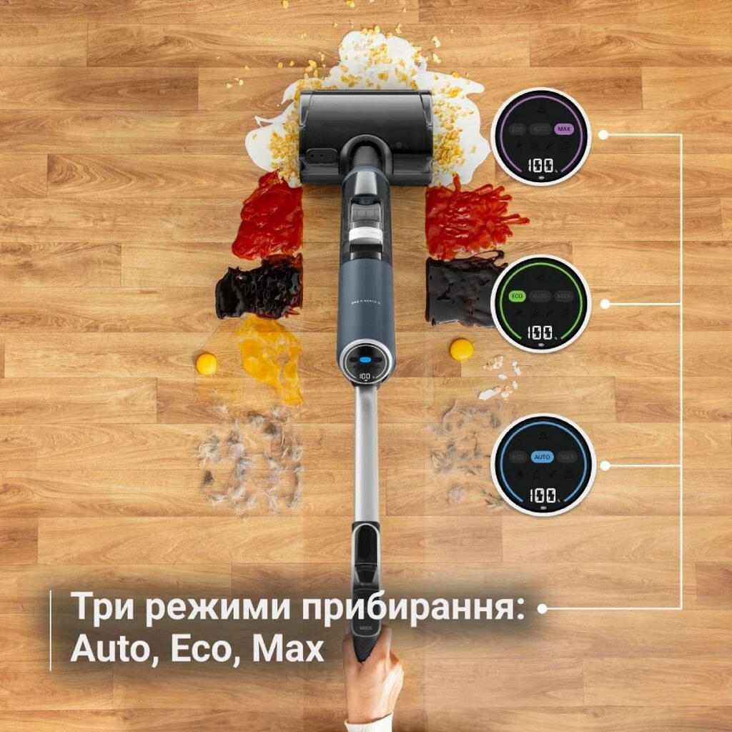 Аккумуляторный моющий пылесос Rowenta X-Clean 5 Pro, Синий - № 5 Аккумуляторный моющий пылесос Rowenta X-Clean 5 Pro, Синий - № 5