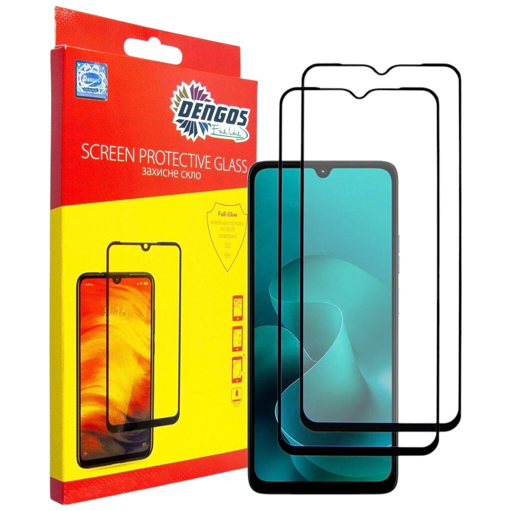 Защитное стекло Motorola G06 Power / XT2535 Moto G06, Dengos, Черный - № 1 Защитное стекло Motorola G06 Power / XT2535 Moto G06, Dengos, Черный - № 1