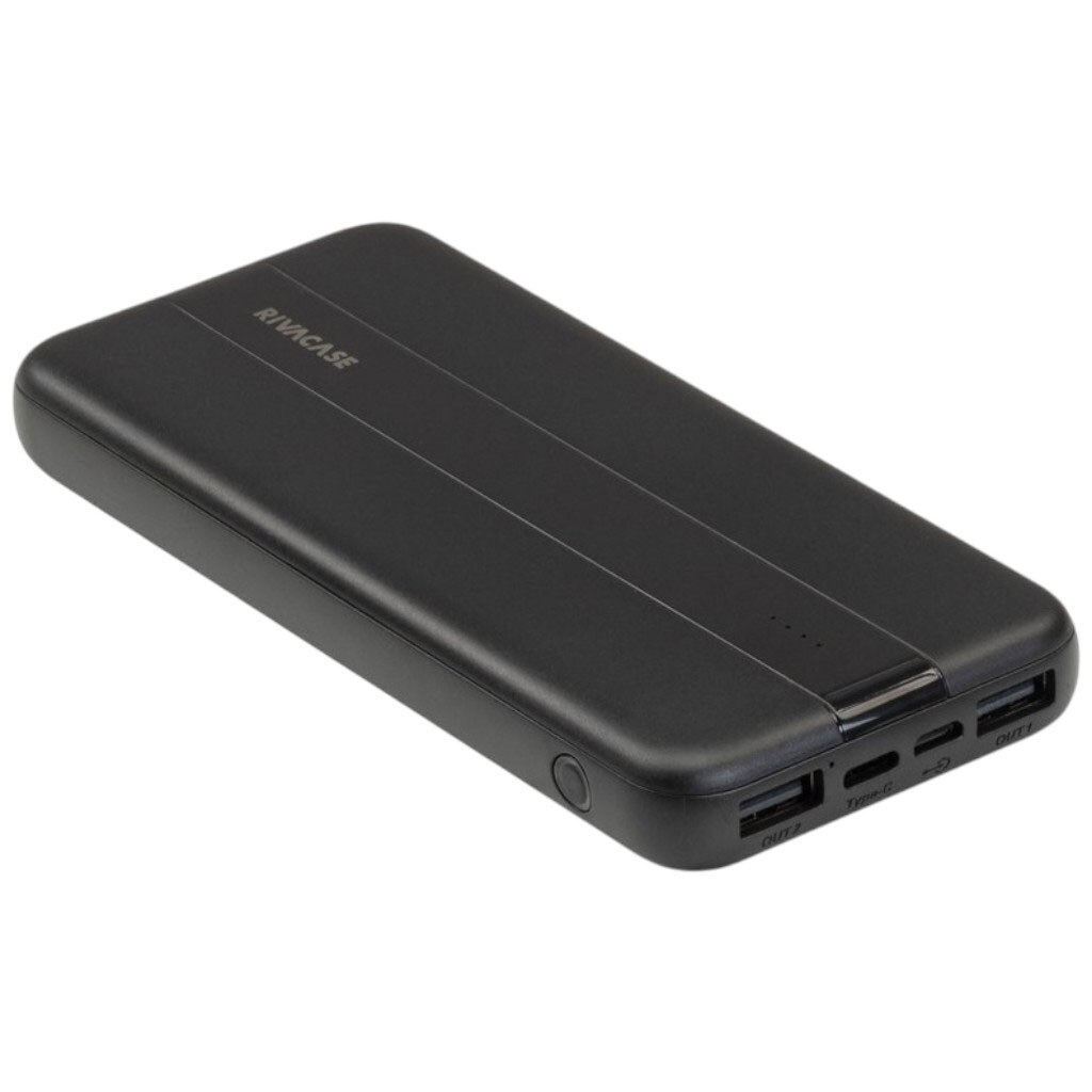 Портативная батарея (Power Bank) Rivacase Rivapower, 10000 mAh, Черный - № 5 Портативная батарея (Power Bank) Rivacase Rivapower, 10000 mAh, Черный - № 5