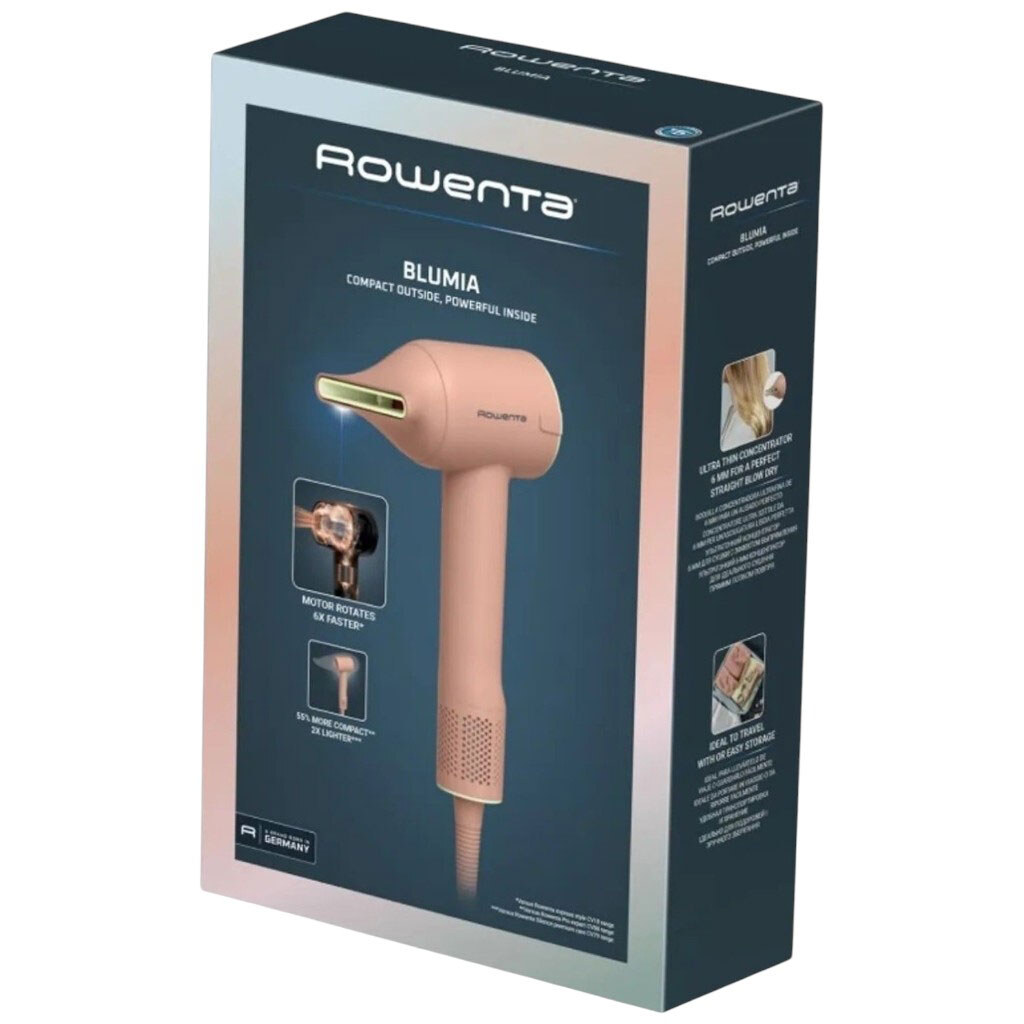 Фен Rowenta Blumia HY5N11E0, Розовый - № 4 Фен Rowenta Blumia HY5N11E0, Розовый - № 4