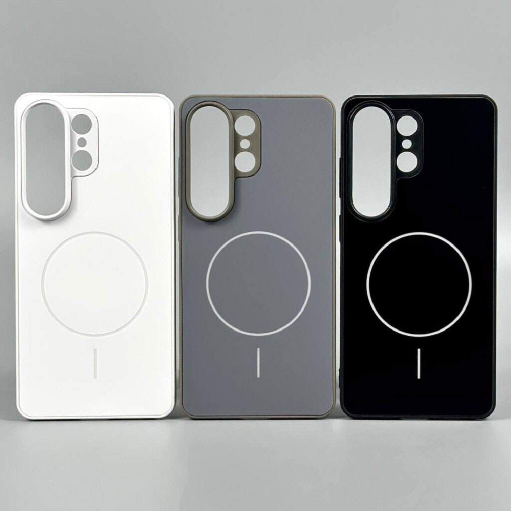 Чохол (накладка) Xiaomi Redmi Note 13R, Durable Shell, MagSafe, Сірий - № 2 Чохол (накладка) Xiaomi Redmi Note 13R, Durable Shell, MagSafe, Сірий - № 2