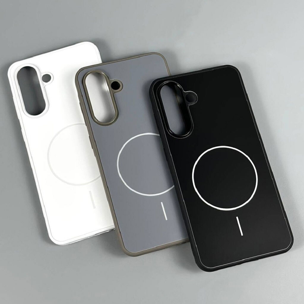 Чохол (накладка) Xiaomi Poco C65 / Redmi 13C, Durable Shell, MagSafe, Чорний - № 7 Чохол (накладка) Xiaomi Poco C65 / Redmi 13C, Durable Shell, MagSafe, Чорний - № 7