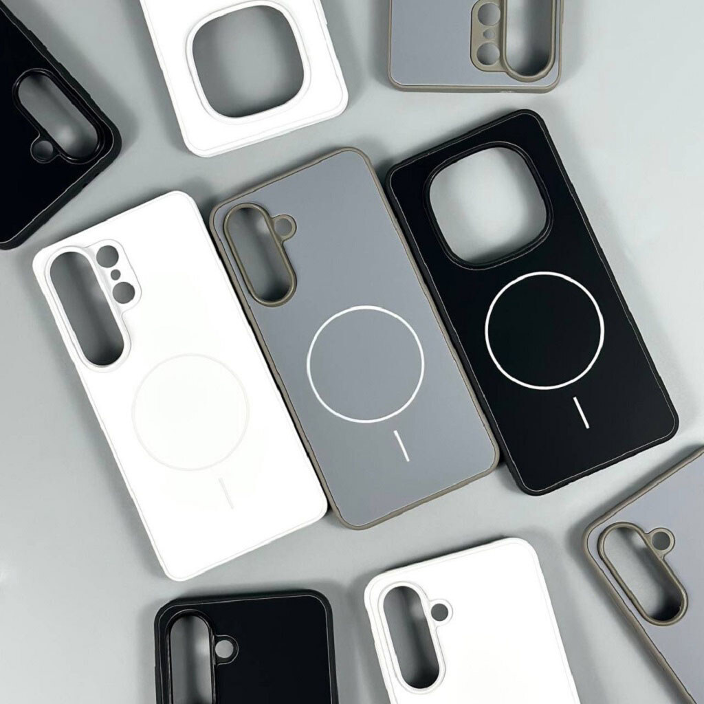 Чехол (накладка) Xiaomi Redmi 15, Durable Shell, MagSafe, Белый - № 4 Чехол (накладка) Xiaomi Redmi 15, Durable Shell, MagSafe, Белый - № 4