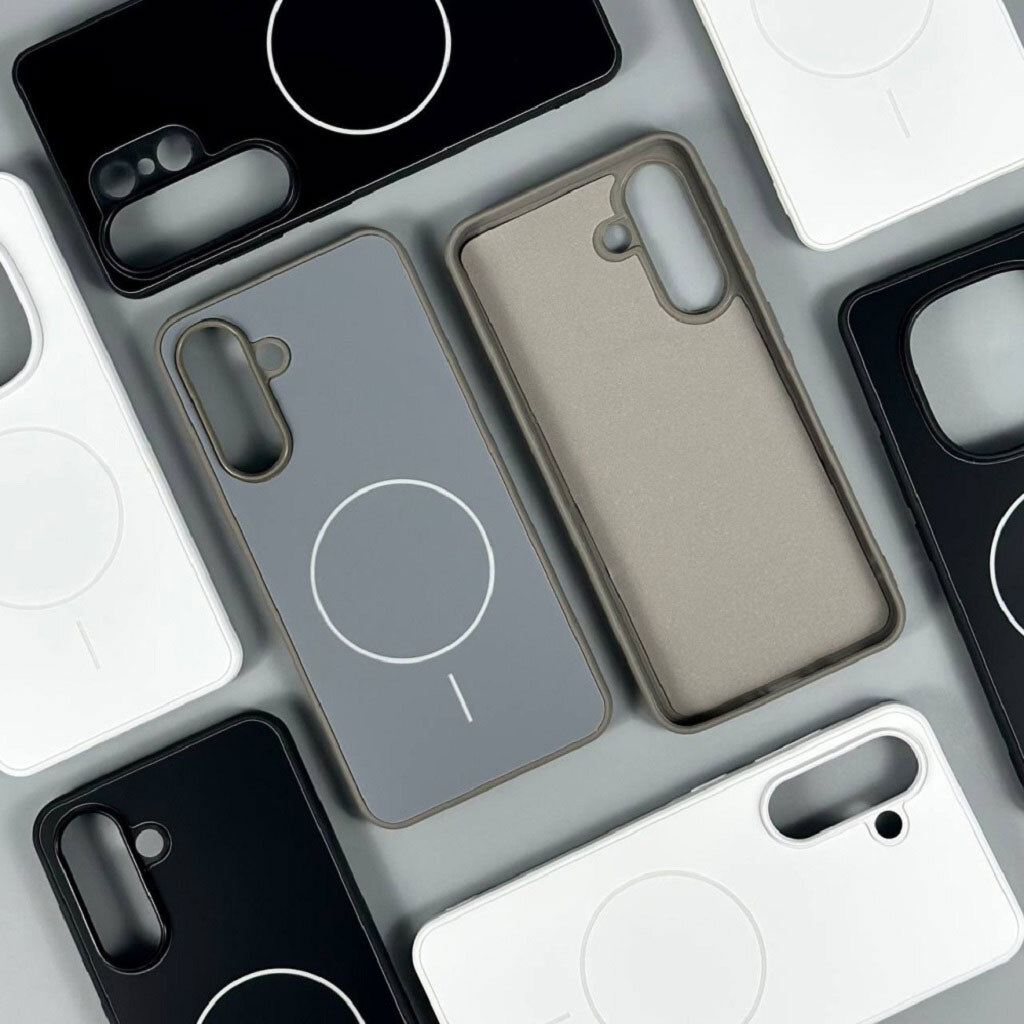 Чехол (накладка) Xiaomi Redmi 15, Durable Shell, MagSafe, Серый - № 6 Чехол (накладка) Xiaomi Redmi 15, Durable Shell, MagSafe, Серый - № 6