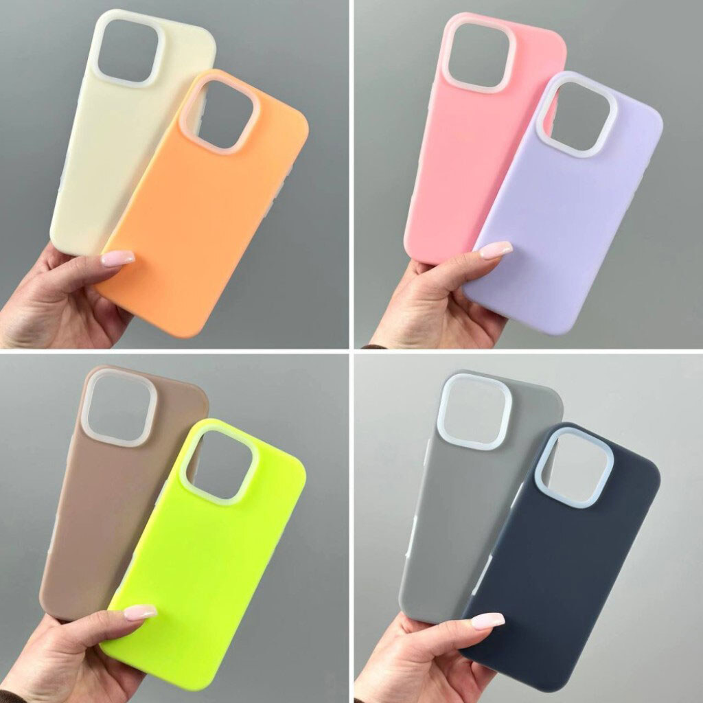 Чехол (накладка) Apple iPhone 13, Matte Neon Box, Soft Cream, Кремовый - № 3 Чехол (накладка) Apple iPhone 13, Matte Neon Box, Soft Cream, Кремовый - № 3