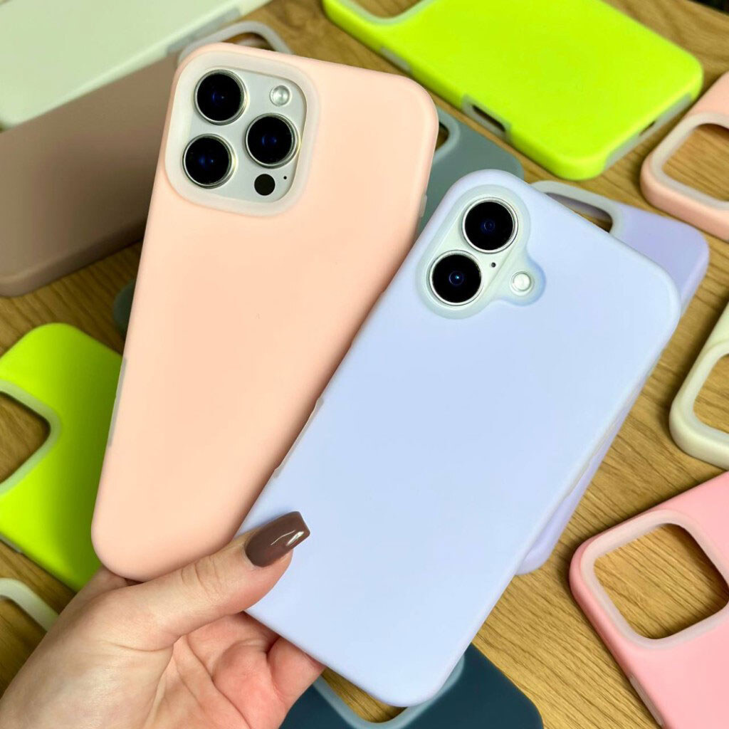 Чохол (накладка) Apple iPhone 16 Pro, Matte Neon Box, Milky Mint, Молочний - № 8 Чохол (накладка) Apple iPhone 16 Pro, Matte Neon Box, Milky Mint, Молочний - № 8
