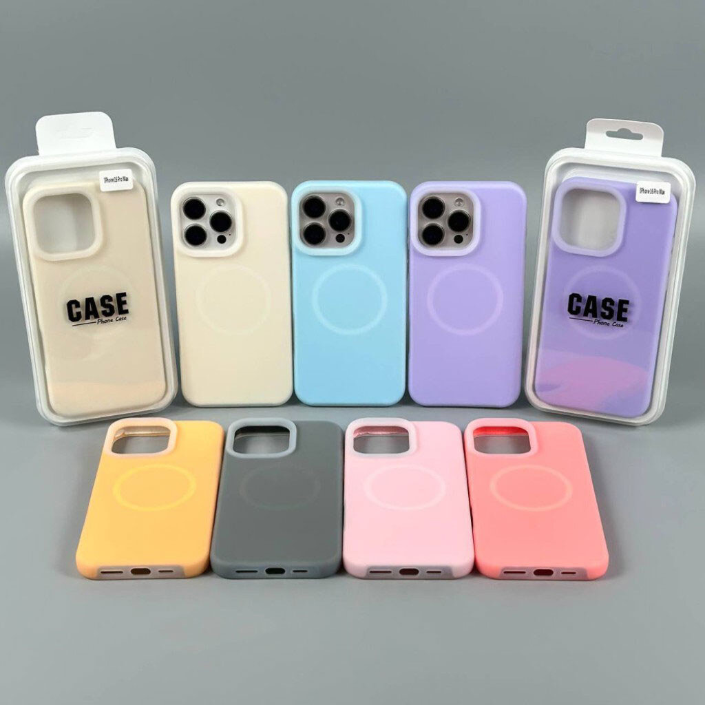 Чехол (накладка) Apple iPhone 13, Matte Neon Box, MagSafe, Кремовый - № 2 Чехол (накладка) Apple iPhone 13, Matte Neon Box, MagSafe, Кремовый - № 2