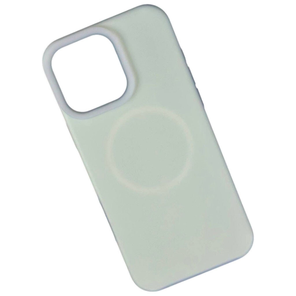 Чехол (накладка) Apple iPhone 14 Pro, Matte Neon Box, MagSafe, Soft Green, Зеленый - № 1 Чехол (накладка) Apple iPhone 14 Pro, Matte Neon Box, MagSafe, Soft Green, Зеленый - № 1