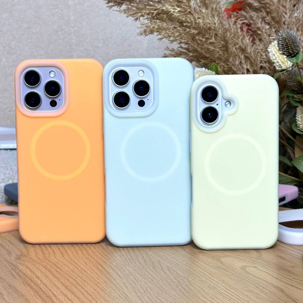 Чехол (накладка) Apple iPhone 14 Pro, Matte Neon Box, MagSafe, Soft Green, Зеленый - № 12 Чехол (накладка) Apple iPhone 14 Pro, Matte Neon Box, MagSafe, Soft Green, Зеленый - № 12