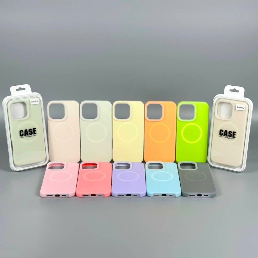 Чехол (накладка) Apple iPhone 17 Air, Matte Neon Box, MagSafe, Желтый - № 2 Чехол (накладка) Apple iPhone 17 Air, Matte Neon Box, MagSafe, Желтый - № 2