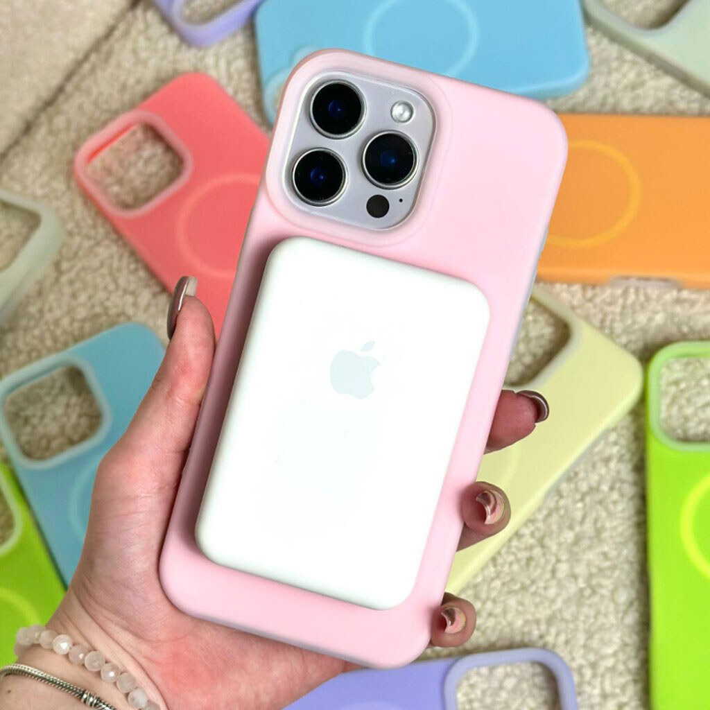 Чехол (накладка) Apple iPhone 17 Air, Matte Neon Box, MagSafe, Желтый - № 10 Чехол (накладка) Apple iPhone 17 Air, Matte Neon Box, MagSafe, Желтый - № 10