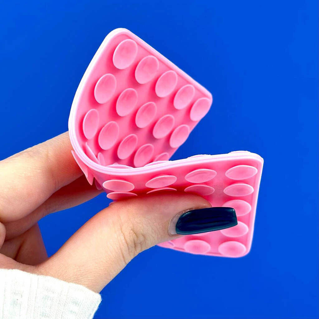 Утримувач-присоска Double Side Silicone, Сірий - № 2 Утримувач-присоска Double Side Silicone, Сірий - № 2