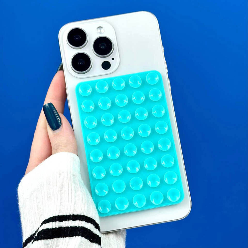 Утримувач-присоска Double Side Silicone, Сірий - № 3 Утримувач-присоска Double Side Silicone, Сірий - № 3