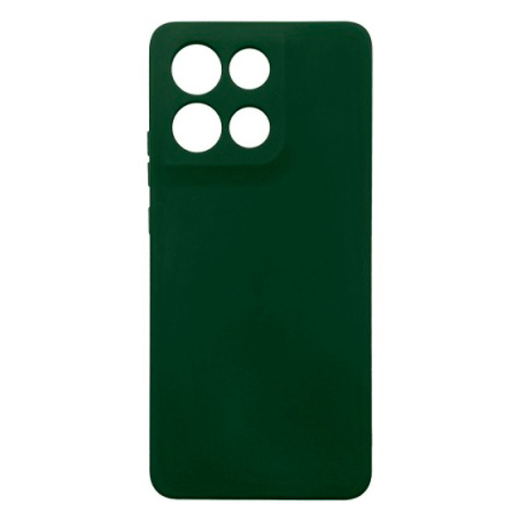 Чехол (накладка) Motorola Moto G86 5G, Original Soft Case, Dark Green, Зеленый - № 1 Чехол (накладка) Motorola Moto G86 5G, Original Soft Case, Dark Green, Зеленый - № 1