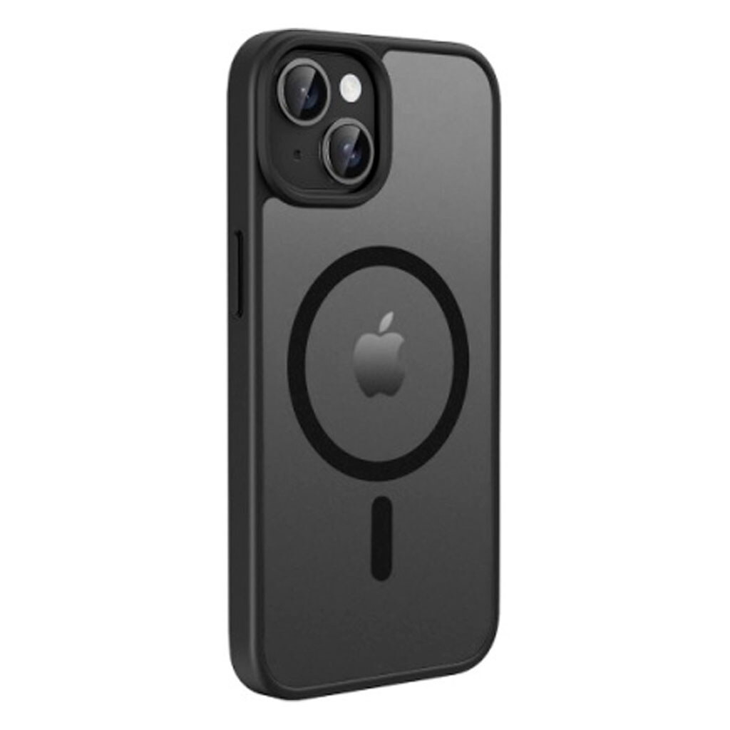 Чехол (накладка) Apple iPhone 13, Guard Matte, MagSafe, Черный - № 1 Чехол (накладка) Apple iPhone 13, Guard Matte, MagSafe, Черный - № 1