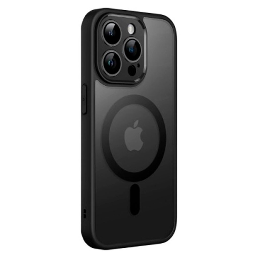 Чохол (накладка) Apple iPhone 14 Pro Max, Guard Matte, MagSafe, Чорний - № 1 Чохол (накладка) Apple iPhone 14 Pro Max, Guard Matte, MagSafe, Чорний - № 1