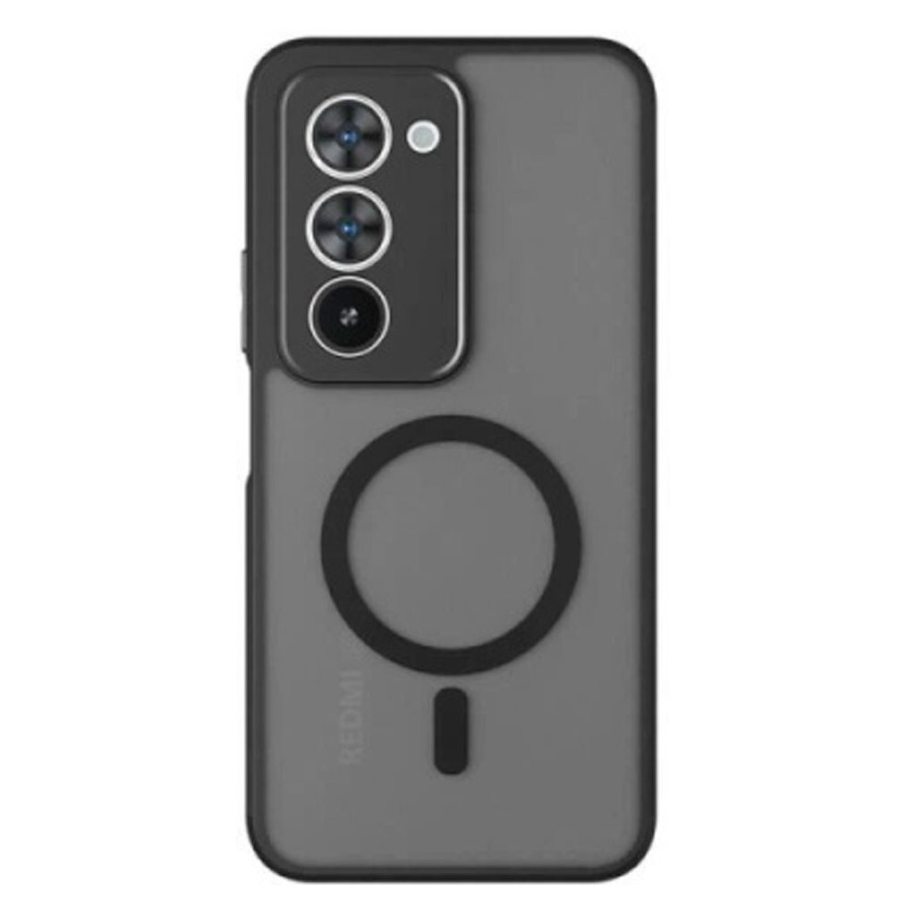 Чехол (накладка) Xiaomi Redmi 15, Guard Matte, MagSafe, Черный - № 1 Чехол (накладка) Xiaomi Redmi 15, Guard Matte, MagSafe, Черный - № 1