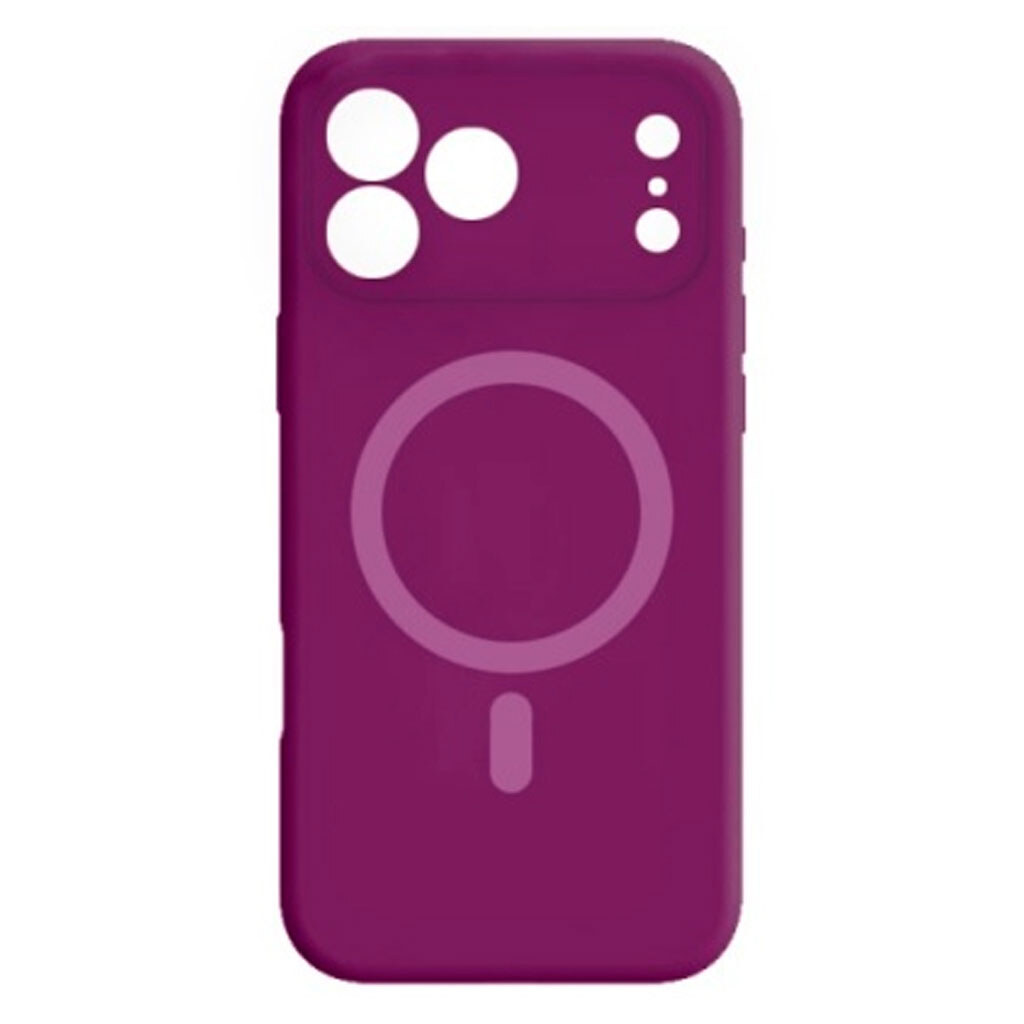 Чехол (накладка) Apple iPhone 17 Pro, Air Beats Wide Strip Full Camera, MagSafe, Manyue Red, Красный - № 1 Чехол (накладка) Apple iPhone 17 Pro, Air Beats Wide Strip Full Camera, MagSafe, Manyue Red, Красный - № 1
