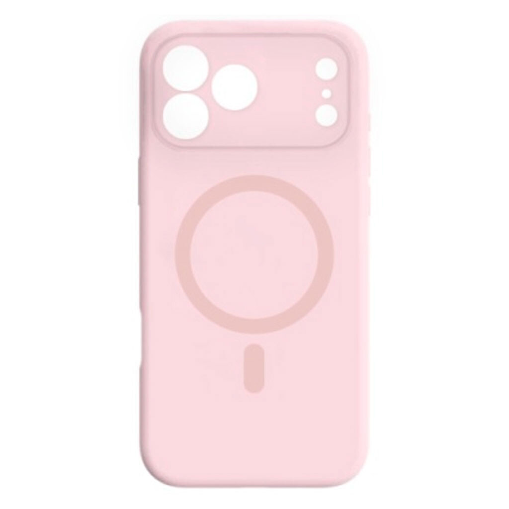 Чохол (накладка) Apple iPhone 17 Pro, Air Beats Wide Strip Full Camera, MagSafe, Рожевий - № 1 Чохол (накладка) Apple iPhone 17 Pro, Air Beats Wide Strip Full Camera, MagSafe, Рожевий - № 1