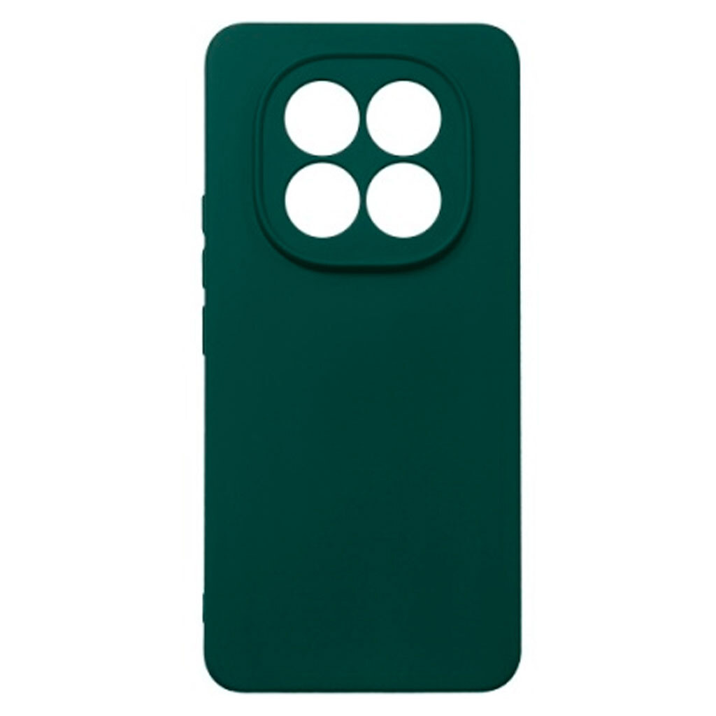 Чохол (накладка) Xiaomi Redmi Note 15 Pro, Original Soft Case, Midnight Green, Зелений - № 1 Чохол (накладка) Xiaomi Redmi Note 15 Pro, Original Soft Case, Midnight Green, Зелений - № 1