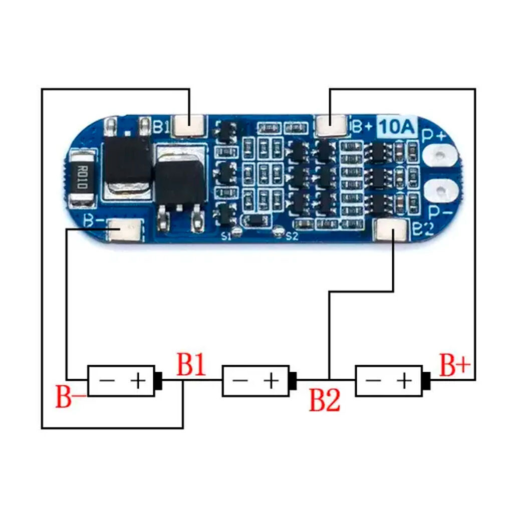 BMS контролер 3S - № 3 BMS контролер 3S - № 3