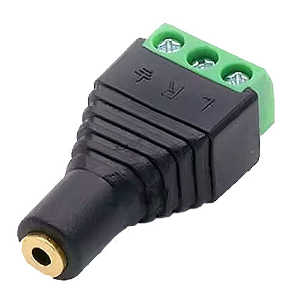 Гнездо 2.5mm 3-pin с клеммником - № 1 Гнездо 2.5mm 3-pin с клеммником - № 1