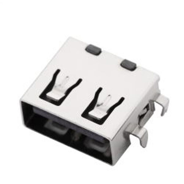 Гніздо USB-AF short body 11mm t=1.9mm USB-93 - № 1 Гніздо USB-AF short body 11mm t=1.9mm USB-93 - № 1
