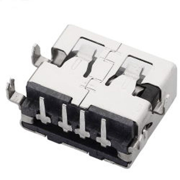 Гніздо USB-AF short body 11mm t=1.9mm USB-93 - № 2 Гніздо USB-AF short body 11mm t=1.9mm USB-93 - № 2