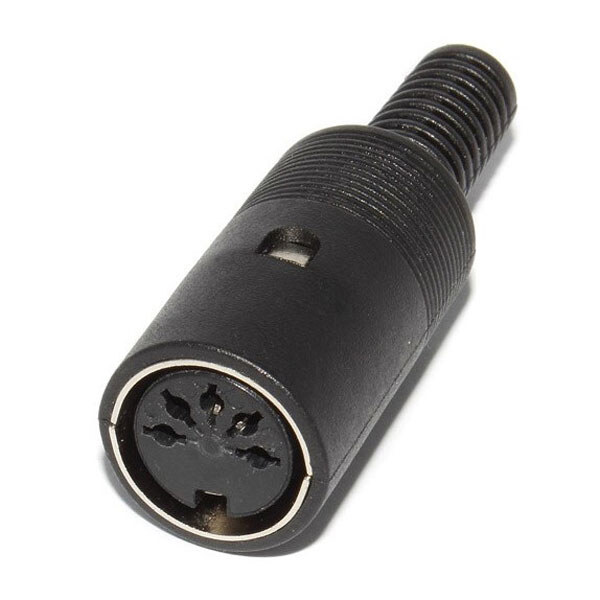 Гнездо на кабель DIN 5-pin - № 1 Гнездо на кабель DIN 5-pin - № 1