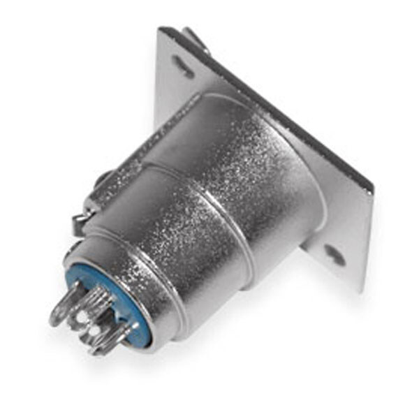 Гнездо на корпус HY1.4824 XLR 3-pin female - № 2 Гнездо на корпус HY1.4824 XLR 3-pin female - № 2