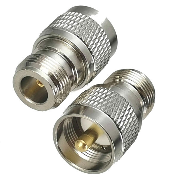 Переходник N/UHF-KJ N female - UHF PL259 male - № 1 Переходник N/UHF-KJ N female - UHF PL259 male - № 1