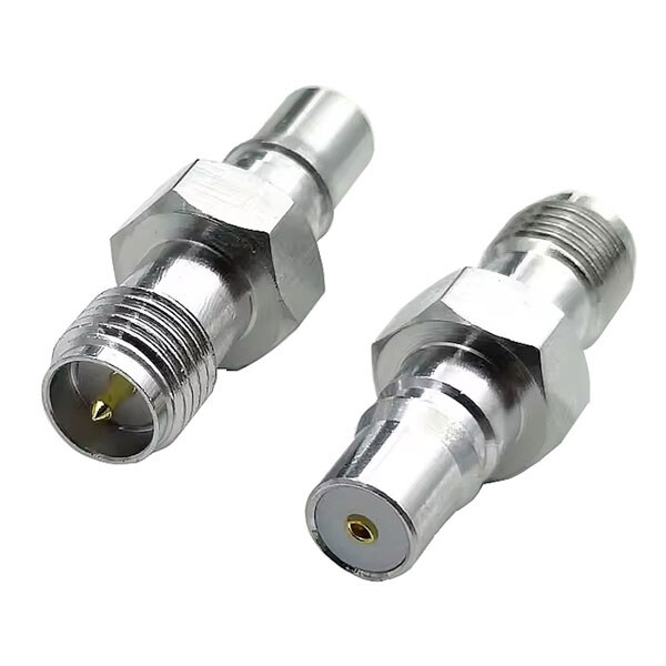 Переходник QMA female - RP-SMA female - № 1 Переходник QMA female - RP-SMA female - № 1