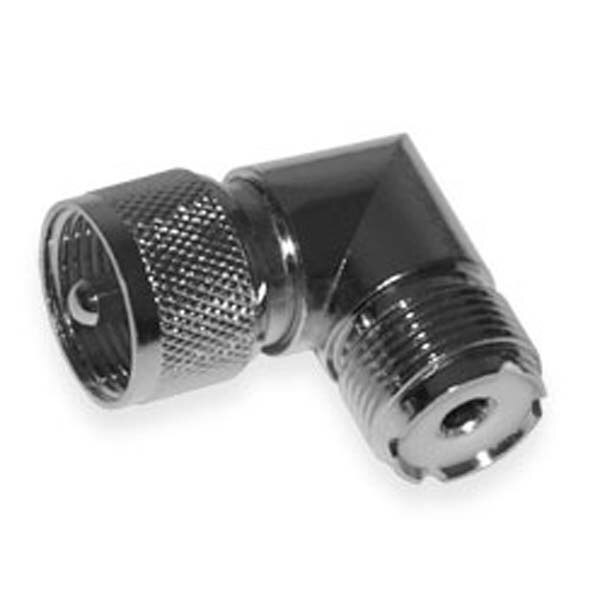 Переходник UHF female - UHF female угловой 90 градусов - № 1 Переходник UHF female - UHF female угловой 90 градусов - № 1