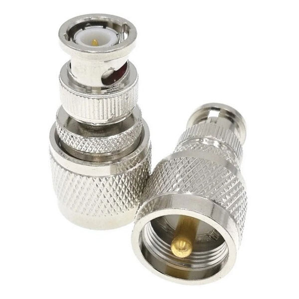 Переходник UHF male - BNC male - № 1 Переходник UHF male - BNC male - № 1